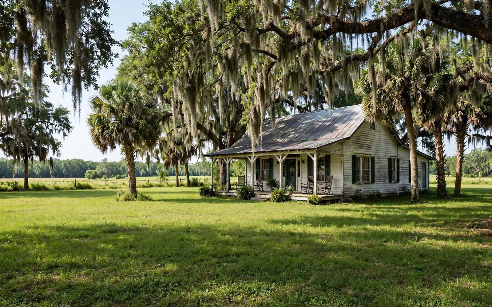 Country home on a large acre lot off Kathleen Road in northwest Lakeland, Florida